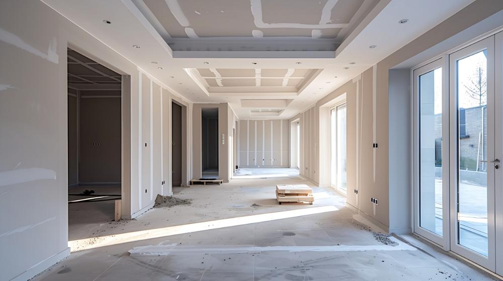 Travaux de finition à Les Mesneux